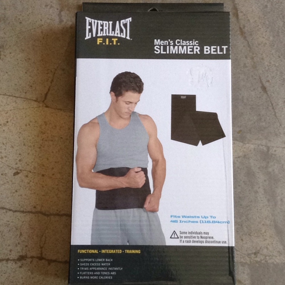 EVERLAST FIT Men"s Classic Slimmer Belt